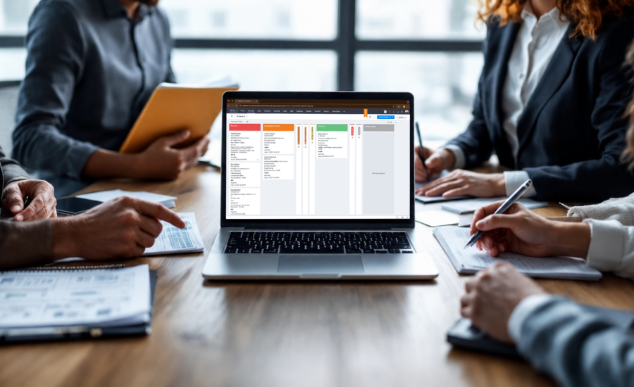 Zoho CRM system for professional services businesses