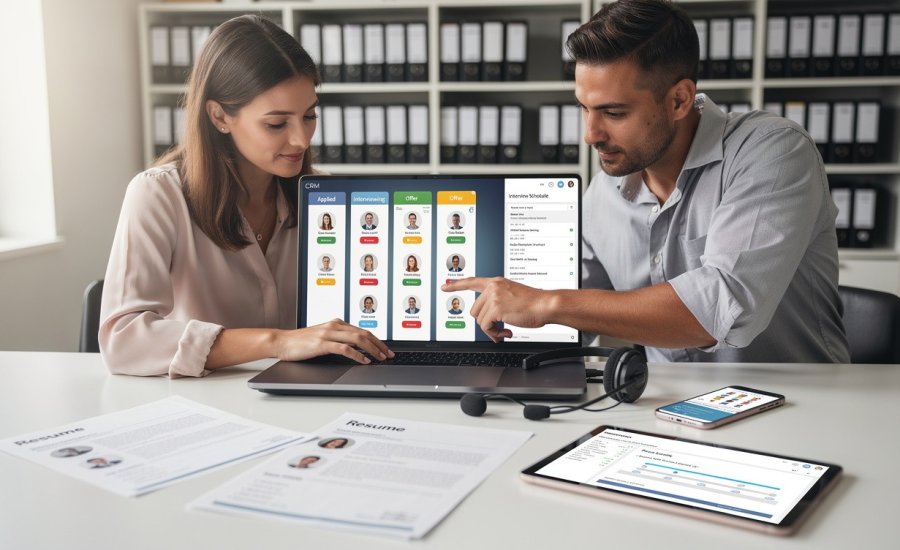 Zoho CRM for Recruitment Agencies: Ready-to-use Pipelines, Interview Tracking & ATS Integration