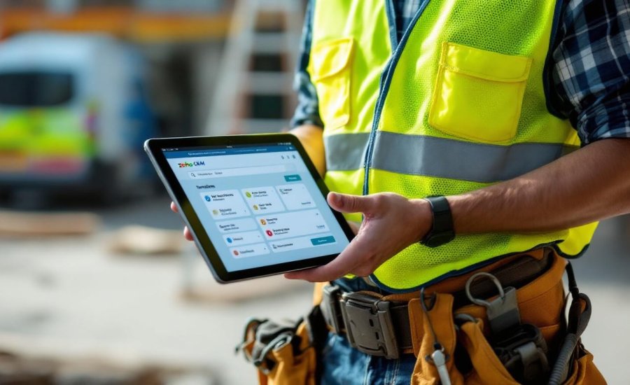 Ready-to-go Zoho CRM for Tradies: Field-Ready Templates, Work Orders & Quotes