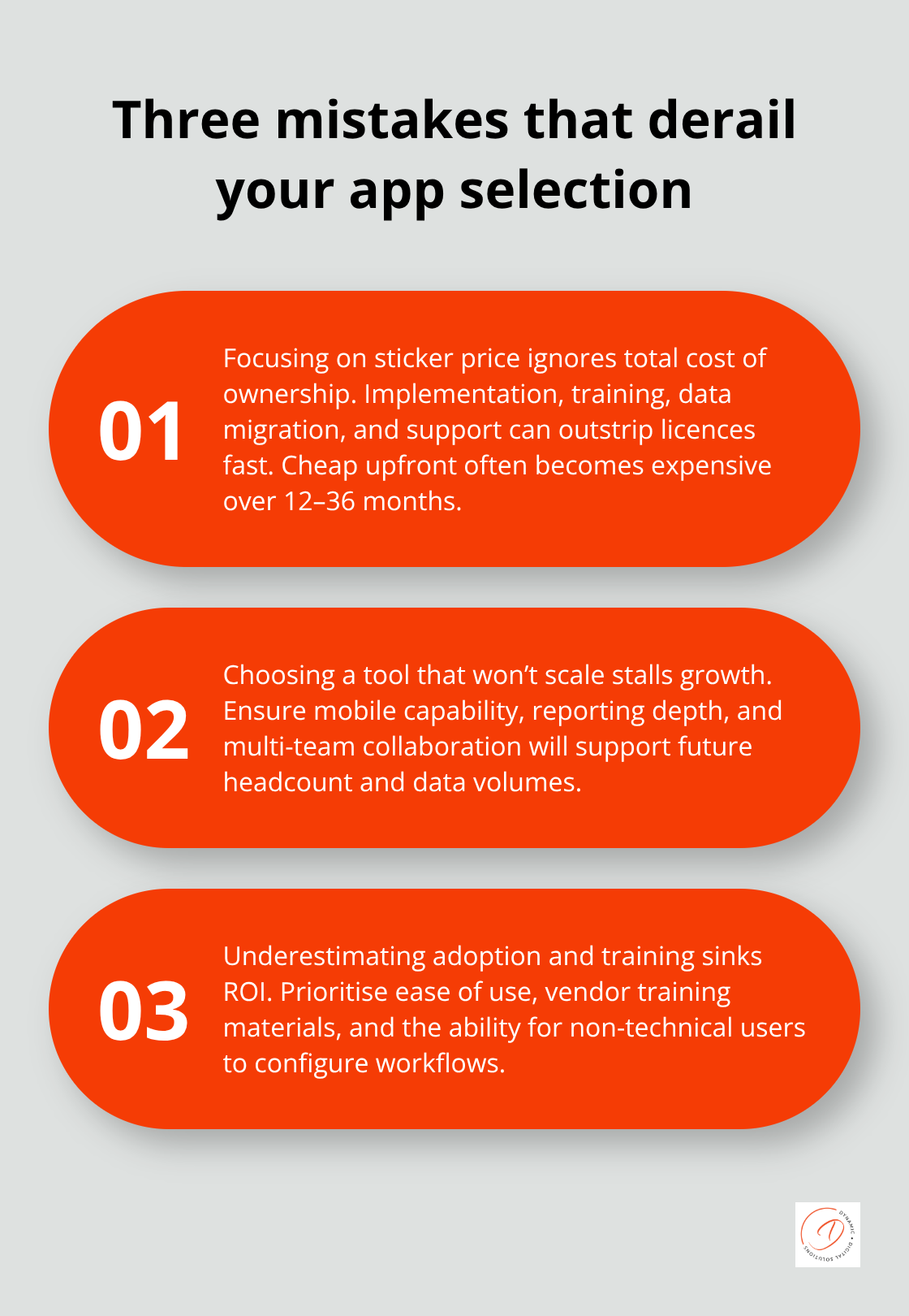 Three common pitfalls when choosing a customer management app in Australia