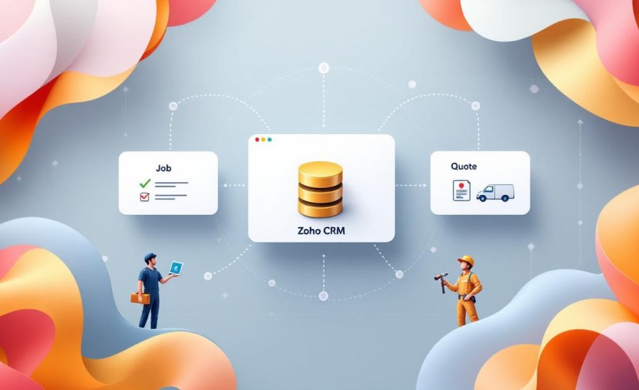 CRM Data Centralization in Zoho for Tradies & Field Service: Unifying Job, Customer and Quote Data