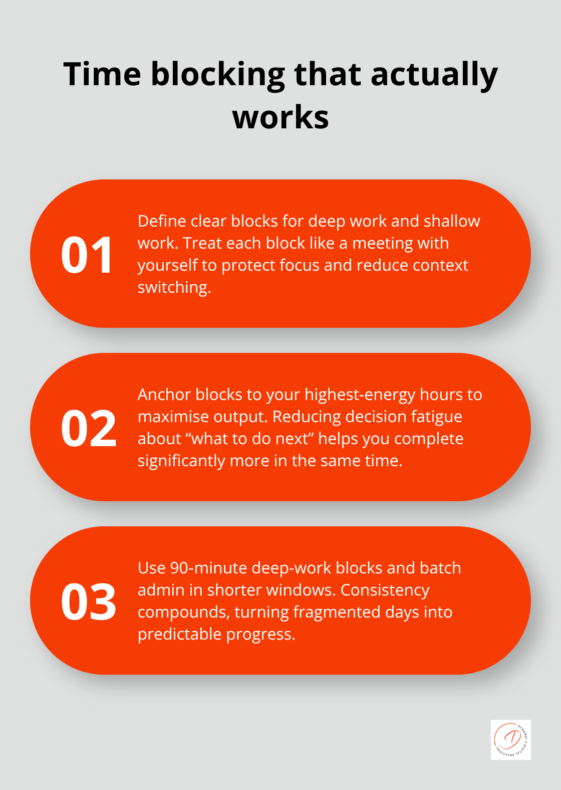 Three practical ways Australians can use time blocking to get more done with less stress - work scheduling