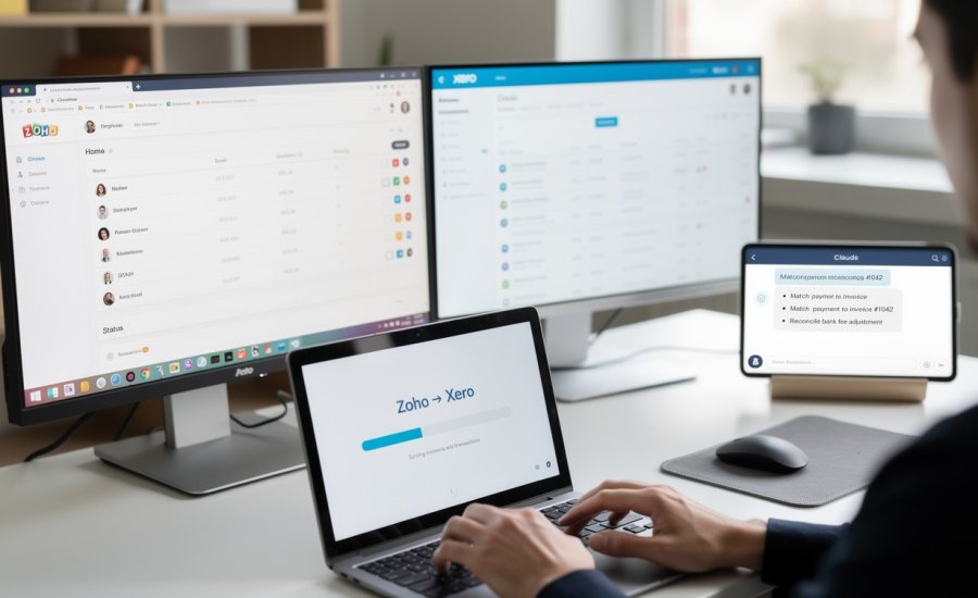 Zoho CRM Xero Integration: Finance Sync for SMBs + Claude AI Reconciliation Tips